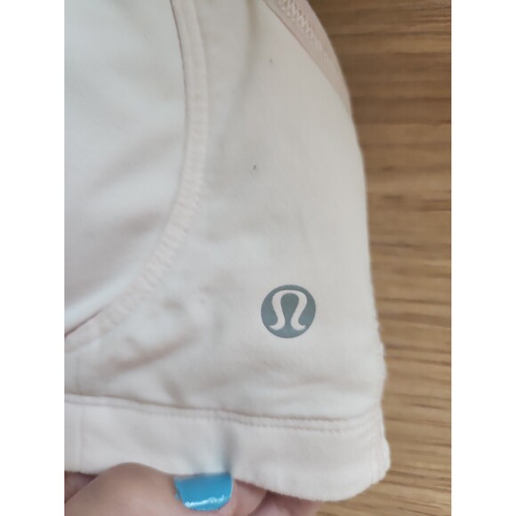 Lulemon Blush Pink Sports Bra w/ Back Closures Size 34DD - Picture 8 of 9